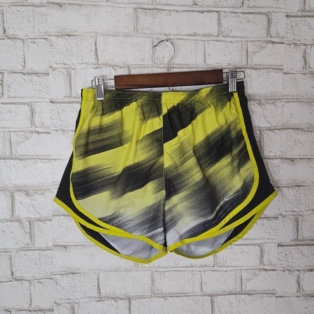 Nike yellow/black athletic shorts
